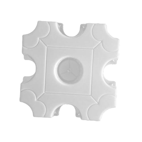 SEWOART Betonpflasterform Wiederverwendbar Kunststoff Gießform für Garten Trittsteine Gehweg Steine DIY Pflasterplatten Gehwegbau von SEWOART
