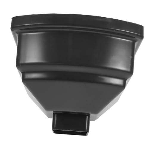 SEWOART Biegsamer Regenrinnen-abflussadapter Kunststoff Regenwasser-sammeltrichter Gewölbter Fallrohr-umleiter für Dachneigung Haus Regenfass-system Einsetzbar Einfache Montage von SEWOART