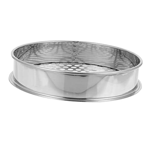 SEWOART Bodensieb Rundloch Gartensieb Kompostsieb Bodenfilter für Blumenerde und Steine Robustes Gartensieb für Effiziente Bodentrennung und Langlebig von SEWOART