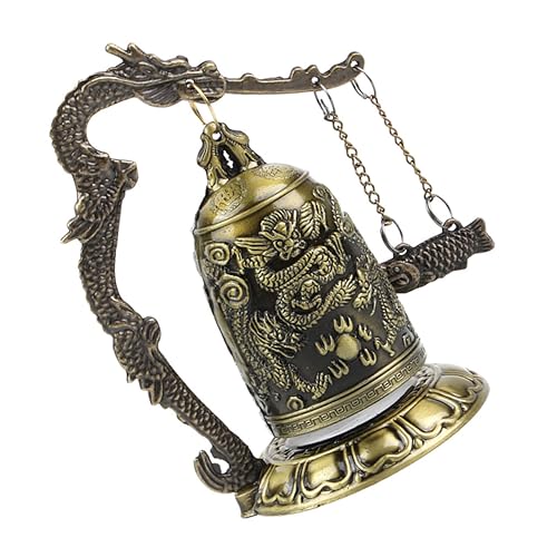 SEWOART Vintage Drachenglocke Aus Bronze Antikes Glockenmodell Ornament Tischdekoration Für Fenster Und Schreibtische SEWOART Vintage Drachenglocke Aus Bronze Antikes Glockenmodell Ornament Tischdekoration Für Fenster Und Schreibtische von SEWOART