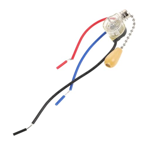 SEWOART Deckenventilator Lichtschalter Zugkette Zubehör Steuerschalter für Hängenden Installieren Elegantes Design für Verschiedene Ventilatorstile SEWOART Deckenventilator Lichtschalter Zugkette Zubehör Steuerschalter für Hängenden Installieren Elegantes Design für Verschiedene Ventilatorstile von SEWOART