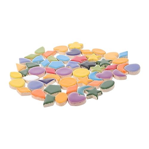 SEWOART Dekorative Keramik Mosaiksteine Große Unregelmäßige Formen für DIY Handwerk für Kreative Bastelprojekte und Heimdekoration SEWOART Dekorative Keramik Mosaiksteine Große Unregelmäßige Formen für DIY Handwerk für Kreative Bastelprojekte und Heimdekoration von SEWOART
