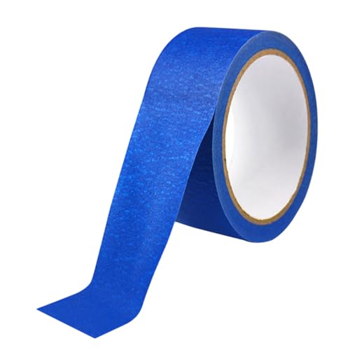SEWOART Drucker Masking Tape Selbstklebend Mehrzweck Malerband für DIY Dekoration Abdeckung Schutz bei Sprühlackierung und Bastelarbeiten Blau von SEWOART