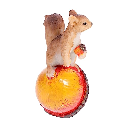 SEWOART Einzigartige Eichhörnchen-Statue Kunstharz Heimdekoration Realistisch Und Figur von SEWOART