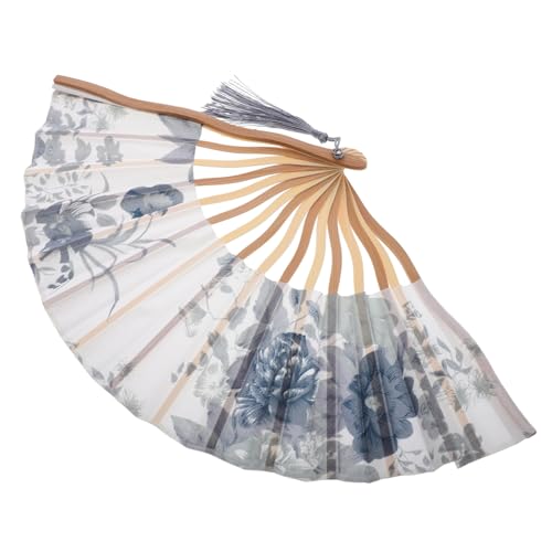 SEWOART Eleganter Faltbarer Damen Fächer aus Hochwertigem Stoff mit Stabilem Holzrahmen Chinesischer Vintage Handfächer für Tanz Hochzeit und Festliche Anlässe Kunstvoll Verarbeitet und SEWOART Eleganter Faltbarer Damen Fächer aus Hochwertigem Stoff mit Stabilem Holzrahmen Chinesischer Vintage Handfächer für Tanz Hochzeit und Festliche Anlässe Kunstvoll Verarbeitet und von SEWOART