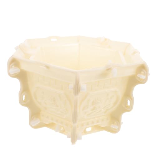 SEWOART Europäische Blumentopf Gussform aus Dickem Kunststoff Langlebige DIY Form für Sechseckige Blumenornamente Leicht zu Entformen und Wiederverwendbar für Garten und Terrasse SEWOART Europäische Blumentopf Gussform aus Dickem Kunststoff Langlebige DIY Form für Sechseckige Blumenornamente Leicht zu Entformen und Wiederverwendbar für Garten und Terrasse von SEWOART