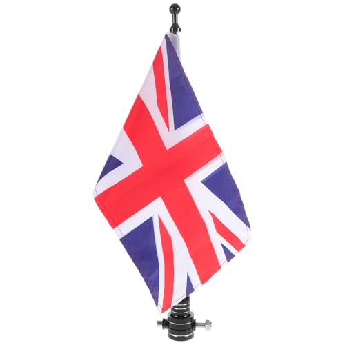 SEWOART Fahrzeugfahnenmast mit Britischer Flagge und Halterung Robuster Fahnenmast für Boote und Trucks Installieren Wetterfest für Patriotische Dekorationen SEWOART Fahrzeugfahnenmast mit Britischer Flagge und Halterung Robuster Fahnenmast für Boote und Trucks Installieren Wetterfest für Patriotische Dekorationen von SEWOART