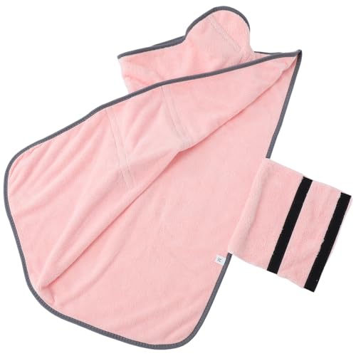 SEWOART Fast Drying Pet Bathrobe für Hunde und Katzen Wasserabsorbierendes Handtuch Korallenfleece für Bad und Dusche für Verschiedene Anwendungsmöglichkeiten Empfohlen von SEWOART