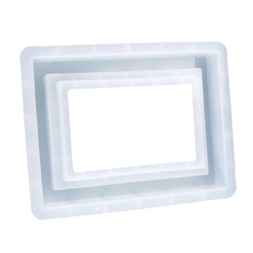 SEWOART Wiederverwendbare Silikon Gießform Für Rechteckige Bilderrahmen Epoxidharz Formen Für Diy Bastelarbeiten Kompatibel Mit Verschiedenen Harzen Und Materialien Für Dekorationen SEWOART Wiederverwendbare Silikon Gießform Für Rechteckige Bilderrahmen Epoxidharz Formen Für Diy Bastelarbeiten Kompatibel Mit Verschiedenen Harzen Und Materialien Für Dekorationen von SEWOART