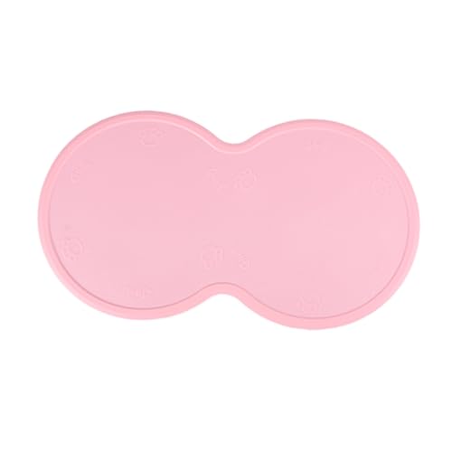 SEWOART Fressnapf Tischset silikonmatte Haustiermatte Haustiernapf Tischset Haustierfuttermatte Futtermatte für Katzen Rosa SEWOART Fressnapf Tischset silikonmatte Haustiermatte Haustiernapf Tischset Haustierfuttermatte Futtermatte für Katzen Rosa von SEWOART