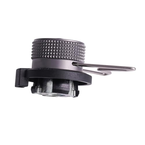 SEWOART Gasflaschen Adapter für Campingkocher Langlebiger und Rostfreier Gaskartuschen Adapter Leichter Gaskocher Anschluss mit Halterung für Outdoor Camping und Picknick von SEWOART