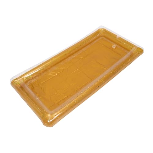 SEWOART Getränketablett Aufblasbarer Getränkehalter Schwimmbeckenhalter Aufblasbares Buffet-serviertablett Büffetkühler Getränkebehälter Partyzubehör Aufblasbare Kühlbox PVC Golden SEWOART Getränketablett Aufblasbarer Getränkehalter Schwimmbeckenhalter Aufblasbares Buffet-serviertablett Büffetkühler Getränkebehälter Partyzubehör Aufblasbare Kühlbox PVC Golden von SEWOART
