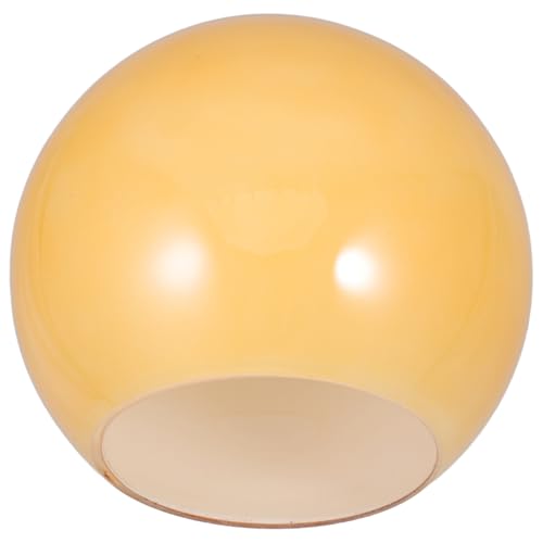 SEWOART Glas Lampenschirm Pendelleuchte Milchglas Kugelförmig Doppel DIY Lampenzubehör Wohnzimmer Schlafzimmer Ersatz Lampenschirm von SEWOART