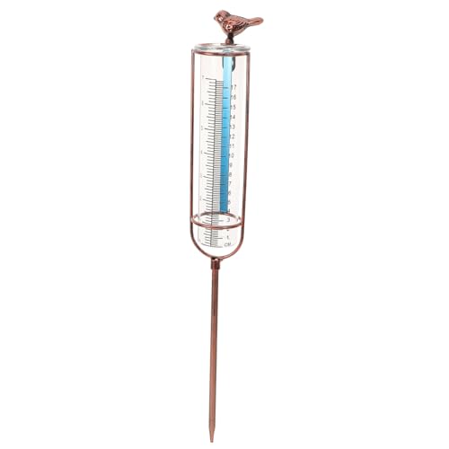 SEWOART Glas Regenmesser Ersatzröhrchen mit Dichtungsgummi Präzise Messung Wetterfestes Außen Regenmessgerät für Garten und SEWOART Glas Regenmesser Ersatzröhrchen mit Dichtungsgummi Präzise Messung Wetterfestes Außen Regenmessgerät für Garten und von SEWOART