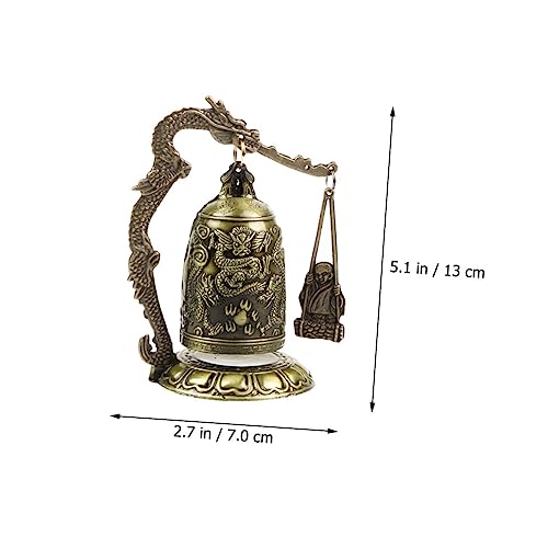 SEWOART Mini-drachenuhr Ornament Bronze Dekorative Glocke Feng Shui-Glocke Für Tischdekoration SEWOART Mini-drachenuhr Ornament Bronze Dekorative Glocke Feng Shui-Glocke Für Tischdekoration von SEWOART