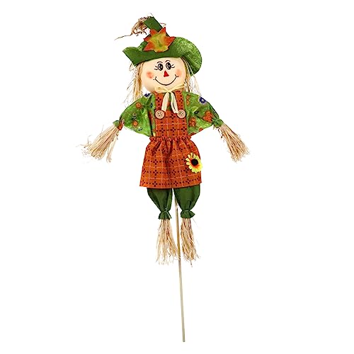 SEWOART Halloween Vogelscheuche Deko Garten Bambusmaterial Stehende Ornament Party Requisite Schöne Form Für Hof Einsatzdekoration von SEWOART