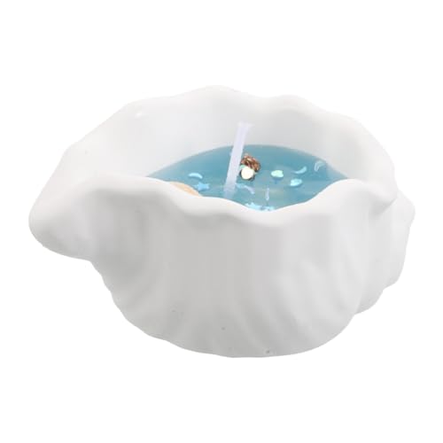 SEWOART Handgefertigte Muschel Duftkerze Blau Aromatherapie Kerze für Schlafzimmer und Arbeitszimmer Kompakt Platzsparend Langanhaltender Duft Dekoration für Tisch und SEWOART Handgefertigte Muschel Duftkerze Blau Aromatherapie Kerze für Schlafzimmer und Arbeitszimmer Kompakt Platzsparend Langanhaltender Duft Dekoration für Tisch und von SEWOART