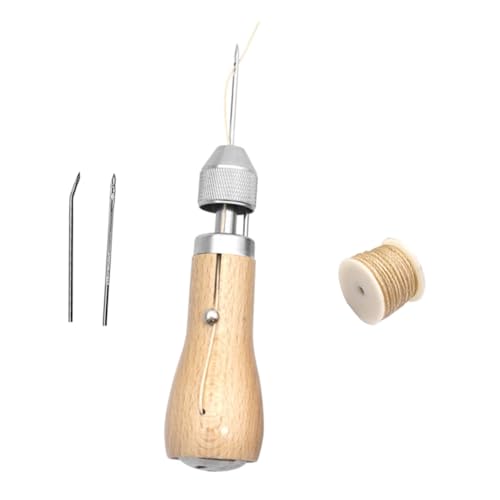 SEWOART Handnähtool Leder DIY Kompakt Leicht Langlebig für Lederreparatur Sofa Tasche Rucksack Zubehör Nähnadeln Ahle Handnähmaschine für Hobby und Profi Lederhandwerk SEWOART Handnähtool Leder DIY Kompakt Leicht Langlebig für Lederreparatur Sofa Tasche Rucksack Zubehör Nähnadeln Ahle Handnähmaschine für Hobby und Profi Lederhandwerk von SEWOART