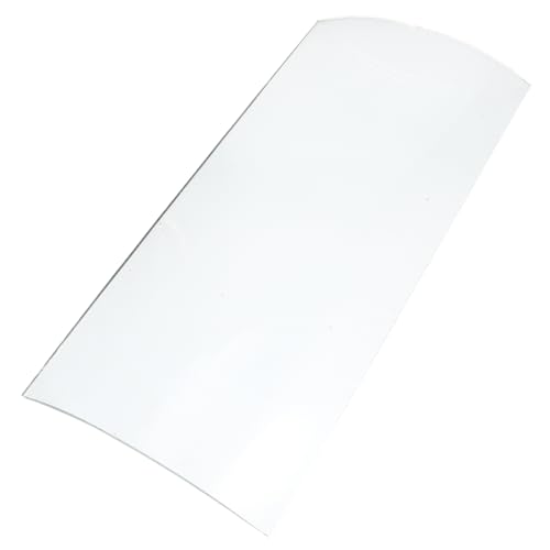 SEWOART Helle Glasfliese Hofüberdachung Dachziegel DIY Ersatzfliese Fliesendekor Selber Machen Außen Glasfliese Terrassenüberdachung Glasfliesenabdeckung Carport Lichtplatte Transparent von SEWOART