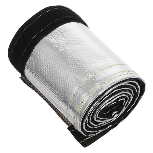 SEWOART Hitzeschutzhülse für Kraftfahrzeuge aus Feuerfestem Fiberglas mit Aluminiumfolie Hitzebeständig Selbstschließend Flexible Isolierschlauch Kabelschutz für Motor und Bremsleitung SEWOART Hitzeschutzhülse für Kraftfahrzeuge aus Feuerfestem Fiberglas mit Aluminiumfolie Hitzebeständig Selbstschließend Flexible Isolierschlauch Kabelschutz für Motor und Bremsleitung von SEWOART