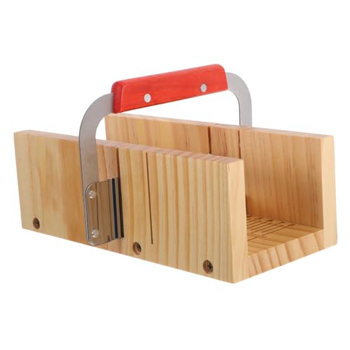 SEWOART Holz Seifenschneider mit Doppel Schlitz für Präzise Gleichmäßige Seifenstücke Gewellter Wellenschneider für Glatte Kanten DIY Seifenherstellung Zubehör Handgefertigt Vielseitig für SEWOART Holz Seifenschneider mit Doppel Schlitz für Präzise Gleichmäßige Seifenstücke Gewellter Wellenschneider für Glatte Kanten DIY Seifenherstellung Zubehör Handgefertigt Vielseitig für von SEWOART