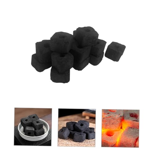 SEWOART Holzkohle Tabletten Geruchlos Rauchfrei Langlebig Umweltfreundlich Vielseitig Einsetzbar für Grillen Camping für Outdoor Familie von SEWOART