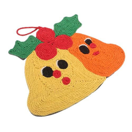 SEWOART Katzen Kratzmatte Bell Form Wandmontage Kratzschutz Möbel Schutz Kühles Liegekissen für Kitten Indoor Sofa Couch Krallenpflege Faltbar Tragbar von SEWOART
