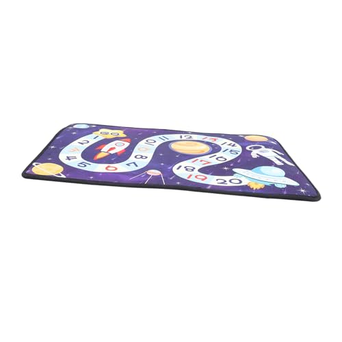 SEWOART Kinderteppich Cartoon Spielmatte Rutschfester und Krabbelteppich für Frühe Entwicklung im Kinderzimmer mit Dickem Pflegeleichtem Material von SEWOART