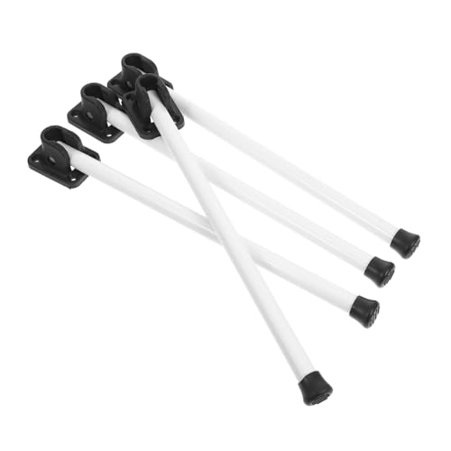 SEWOART Klappbare Kleine Tischbeine aus Robustem Metall Faltbare Verstellbare Tischbeine Stabile Multifunktionale Möbelbeine für Camping Büro und Reise von SEWOART