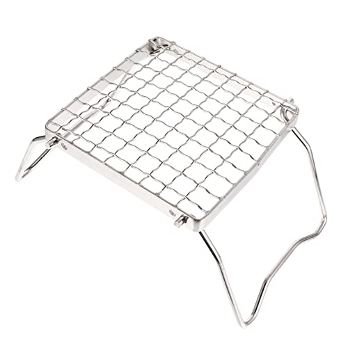 SEWOART Klappbarer Edelstahl Bbq Grillrost für Outdoor Camping und Picknick Hitzebeständiger Stabiler Grillständer für Holzkohle Vielseitig Nutzbar als Topf Grillhalter SEWOART Klappbarer Edelstahl Bbq Grillrost für Outdoor Camping und Picknick Hitzebeständiger Stabiler Grillständer für Holzkohle Vielseitig Nutzbar als Topf Grillhalter von SEWOART