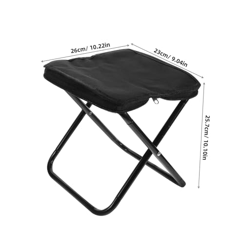 SEWOART Klapphocker Faltbar Leichter Robuster Campingstuhl Tragbarer Outdoor Faltstuhl für Wandern Angeln Picknick Kompakt Stabil Einfach und Zusammenklappbar für Reisen von SEWOART