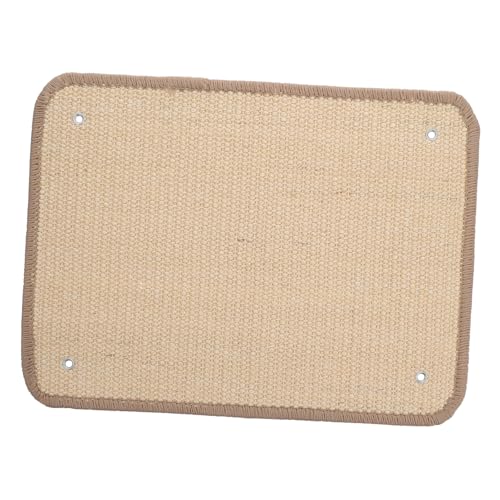 SEWOART Kratzmatte aus Langlebigem Sisal mit Selbstklebendem No Trace Wanddesign Kratzfestes Katzen Indoor Katzen Schützt Sofa und Möbel vor Kratzschäden von SEWOART