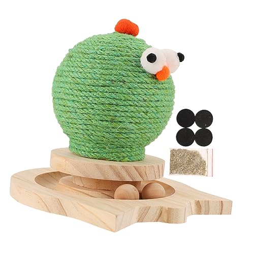 SEWOART Kratzspielzeug für Katzen Langlebiges Katzenkratzbrett mit Drehplatte Sicheres und Stabiles Design für Gesunde Bewegung und Stundenlangen Spielspaß SEWOART Kratzspielzeug für Katzen Langlebiges Katzenkratzbrett mit Drehplatte Sicheres und Stabiles Design für Gesunde Bewegung und Stundenlangen Spielspaß von SEWOART