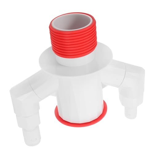 SEWOART Küchenabflussrohr Adapter Dreiwege Verbindungsstück für Küchenspülen Robuster und Langlebiger Abflussanschluss Einfache Installation ohne Effektive von SEWOART