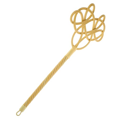 SEWOART Langer Rattan Teppichklopfer mit Ergonomischem Griff Sanftes Staubentfernungstool für Matratzen Decken Teppiche und Haushaltswäsche Geeignet für Staub und Sandreinigung von SEWOART