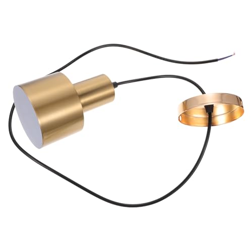 SEWOART Leichter Luxus Goldfarbener Lampenschirm aus Eisen und Kupfer Kreativer Minimalistischer Industriestil Langlebiger Deckenlampenschirm für Wohnzimmer und Schlafzimmer SEWOART Leichter Luxus Goldfarbener Lampenschirm aus Eisen und Kupfer Kreativer Minimalistischer Industriestil Langlebiger Deckenlampenschirm für Wohnzimmer und Schlafzimmer von SEWOART
