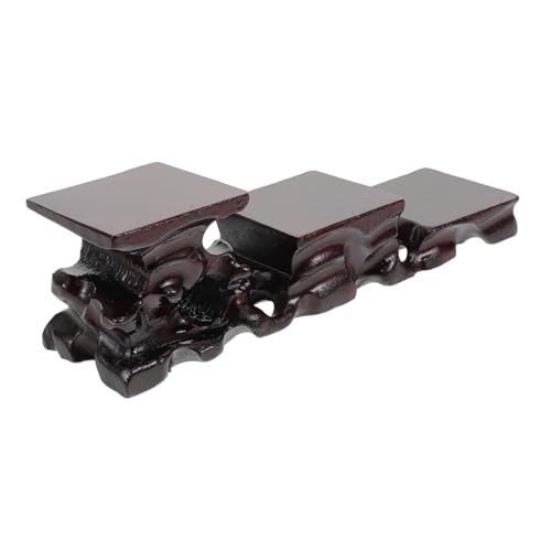 SEWOART Massiver Chinesischer Holzsockel Handgeschnitzt Vielseitiger Teekannen Vasenständer für Indoor Dekoration Bonsai Präsentation SEWOART Massiver Chinesischer Holzsockel Handgeschnitzt Vielseitiger Teekannen Vasenständer für Indoor Dekoration Bonsai Präsentation von SEWOART