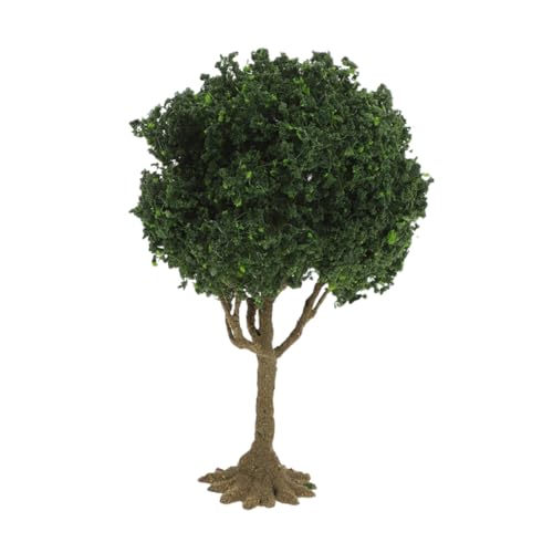 SEWOART Miniatur Baum Modell Realistisch Künstlich Vielseitig Einsetzbar für Sandtisch Diorama Architekturmodell Büro und Wohnzimmer Dekoration von SEWOART