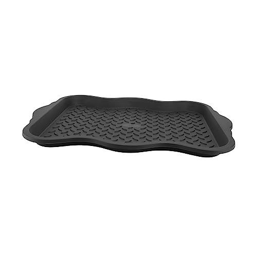 SEWOART Multifunktionaler Kunststoff Schuhablage Tablett Vielseitig Nutzbar als Stiefel und Blumentopfunterlage Auto Kofferraum Organizer Tablett Designs Zufällig Geliefert Klassisch von SEWOART