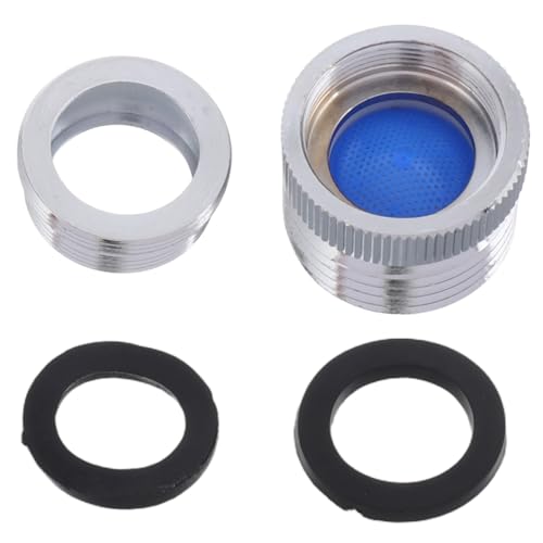 SEWOART Multifunktionaler Wasserhahn Adapter Drehbar mit Wasserflussregelung Robuster für Küche und Bad Kompatibel mit Schlauchanschluss Langlebiger Wasserhahn Verlängerung von SEWOART
