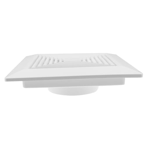 SEWOART Quadratische Lüftungsgitter Ersatz mit Federmechanismus Passgenaue Deckenlüfterabdeckung für Badezimmer Kunststoff-ventilationsabdeckung für Wand Deckenmontage Gleichmäßige von SEWOART