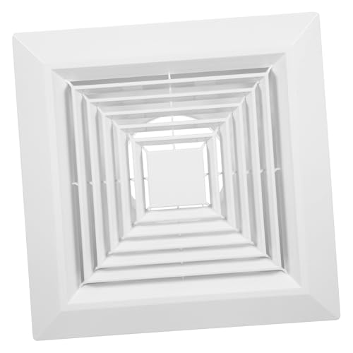 SEWOART Quadratischer -abdeckungsdiffusor mit Clip Kunststoff-lüftungsgitter für Integrierte Decken Feuchtigkeitsregulierung Einfache Installation für Badezimmer und Küchenlüftung von SEWOART