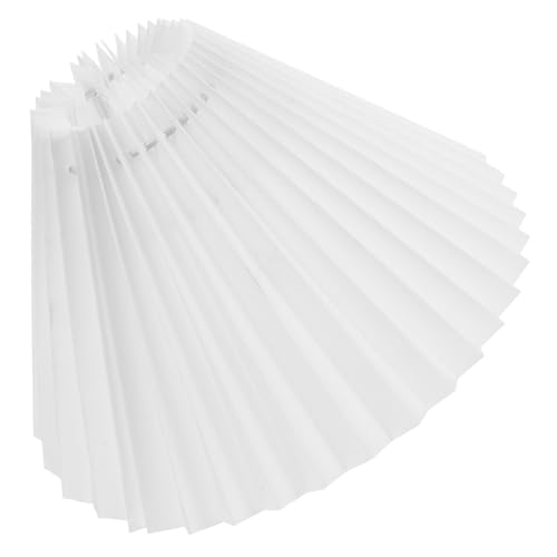 SEWOART Retro Lampenschirm Stoff für Tischlampe Pleated Lampshade für Schlafzimmer Weiche Lichtstreuung Abnehmbar und Leicht zu Reinigen Stilvolles Design von SEWOART