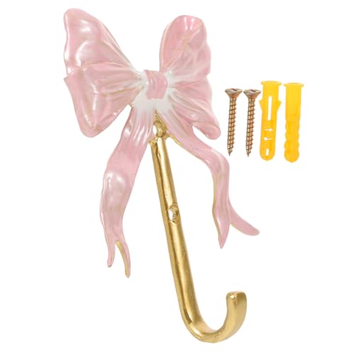 SEWOART Retro Metall Bow Wandhaken Dekorativer Vintage Schleifen-knoten Garderobenhaken für Kinderzimmer Bad Küche Flur Platzsparend Robust Vielseitig für Mäntel Handtücher Taschen von SEWOART
