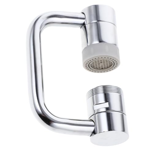 SEWOART Robuster Einstellbarer Wasserhahnverlängerer mit Drehbarem Roboterarm Dualer Modus Spritzschutzfunktion für Spültischarmatur und Waschbecken Einfache Installation Langlebig und von SEWOART