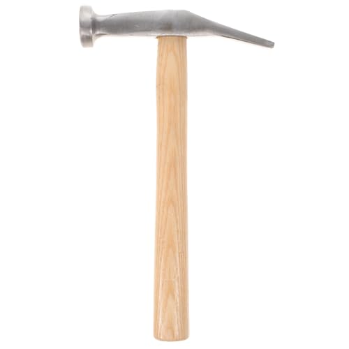 SEWOART Schuhmacherhammer mit Holzgriff Rostfreier Stahl Leichter Schuhreparaturhammer für Sohlen und Fersenersatz Langlebiges und Rutschfestes Werkzeug für Schuhherstellung und Reparatur SEWOART Schuhmacherhammer mit Holzgriff Rostfreier Stahl Leichter Schuhreparaturhammer für Sohlen und Fersenersatz Langlebiges und Rutschfestes Werkzeug für Schuhherstellung und Reparatur von SEWOART
