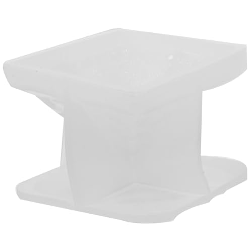 SEWOART Silikonform Pyramide Gießform für Harz Giessen Dekoration DIY Resin Gussform Transparent Flexibel Langlebig für Anfänger und Bastler von SEWOART