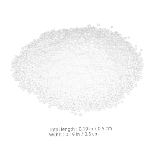 SEWOART Sitzsack füllmaterial Schaumstoffperlen Beutel Weiche Geruchsarme Bean Bag Füllung für Komfortables Sitzen und Entspannen als Nachfüller für Sofakissen und Sitzsäcke von SEWOART