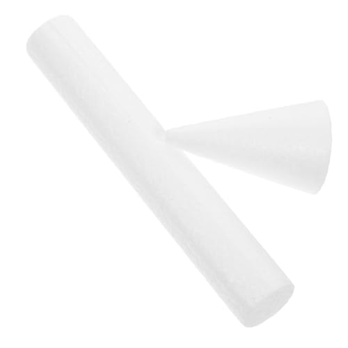 SEWOART Styropor Tortenmodell Schloss Form Höhe Leichtes Flexibles Schaumstoff Modell Für Hochzeitstorten Deko Übung DIY Tortendeko Zubehör Weiß von SEWOART