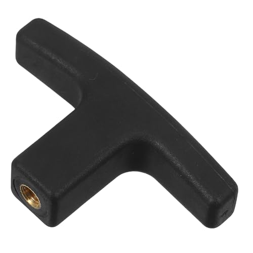 SEWOART T Griff mit Nylon Innengewinde Mattierte Anti Rutsch Oberfläche Langlebiger Ersatzgriff für Wohnmobil Abwasserventil und Rasenmäher Zuggriff Komfortabel und Robust von SEWOART